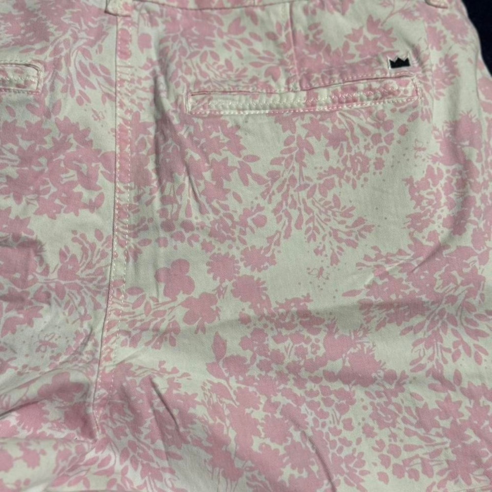 'Crown‎ & Ivy Caroline Pink Floral Print Shorts Womens Size 12